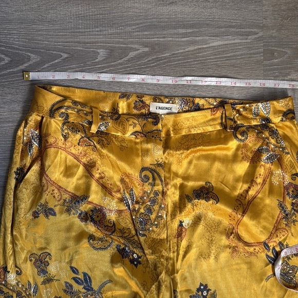 L'AGENCE Pilar Wide-Leg Pants 14 - Picture 8 of 13